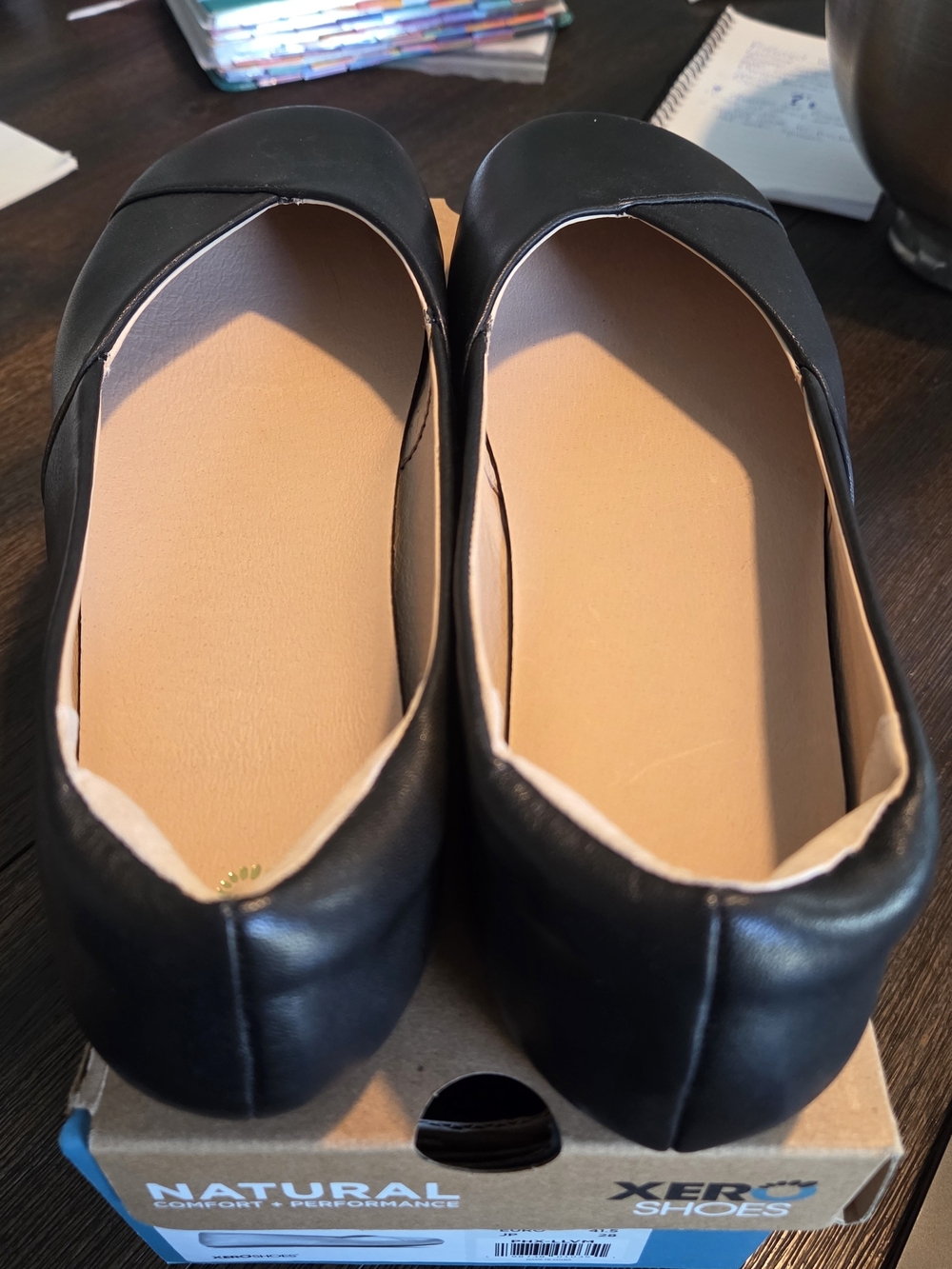 Black Wide Toe Box Flats Sz 10.5 New Without Tags Or Original Box. - Picture 6 of 6